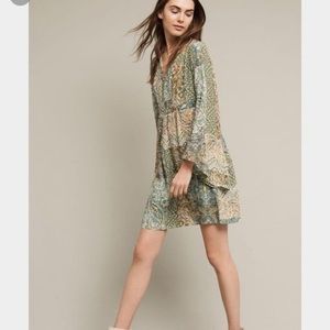 Anthropologie Bohemian Floreat Dress